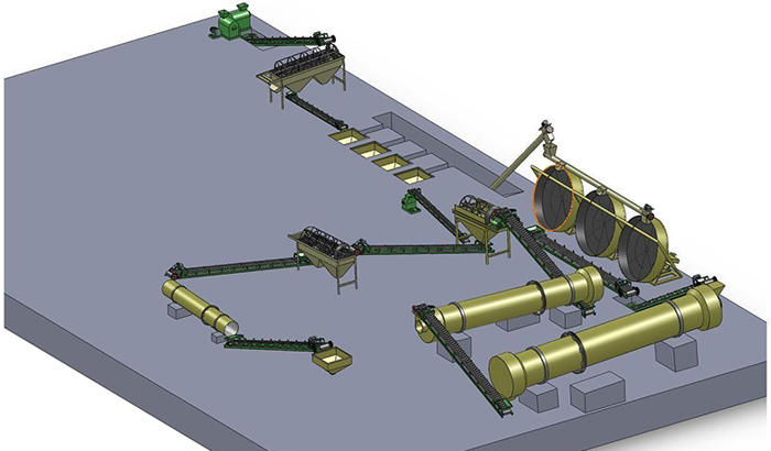 復合肥生產線(圖1) 復合肥生產線